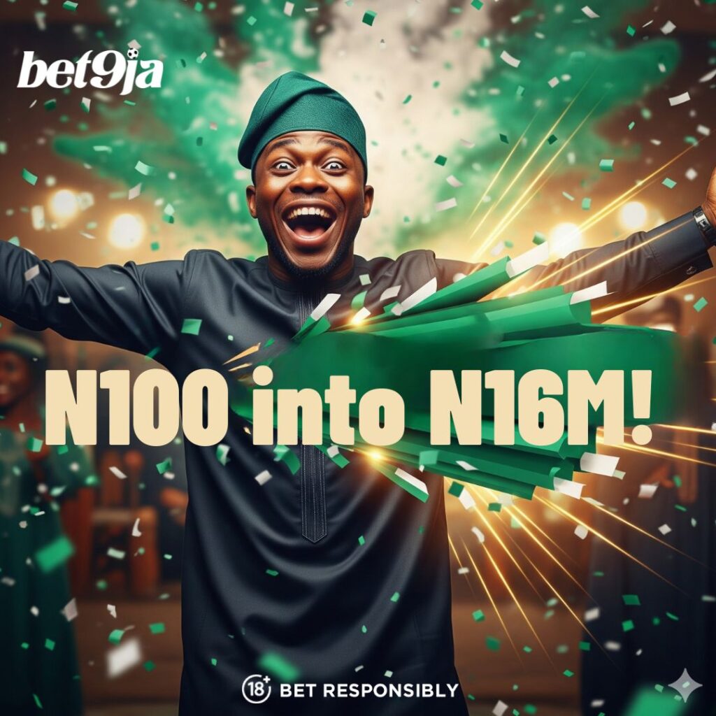 🏆 Bet9ja Promotion Code: YOHAIG - Big Winner Alert: N100 into N16m! 4 🏆 Bet9ja Promotion Code: YOHAIG - Big Winner Alert: N100 into N16m!