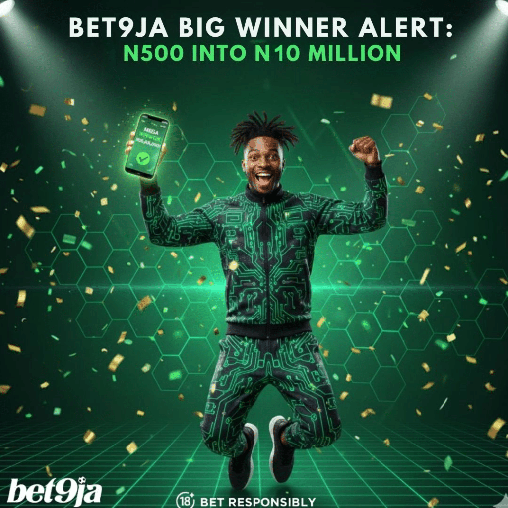 Big Winner Alert N500 into N10m